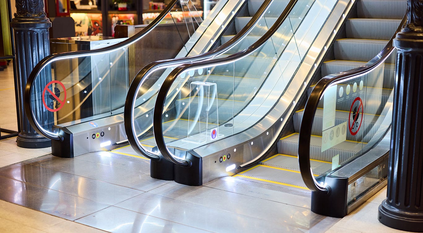 تركيب سلالم كهربائية جديدة